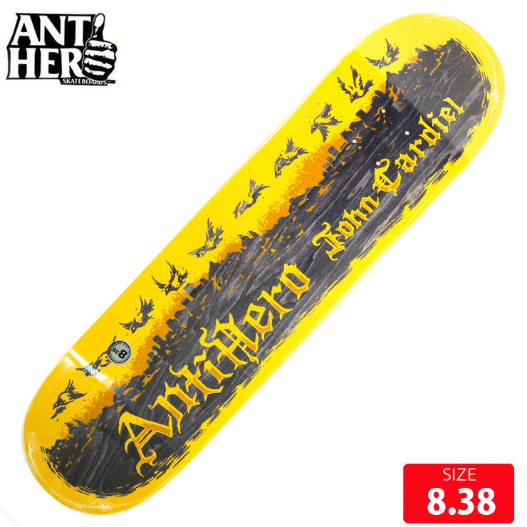 楽天市場】スケボー デッキ アンチヒーロー ANTIHERO KANFOUSH