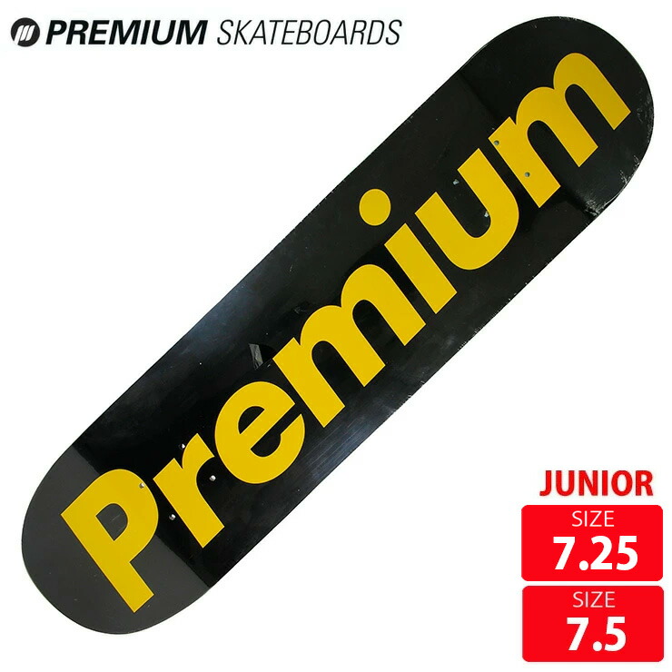 楽天市場】ジュニア スケボー デッキ プレミアム PREMIUM