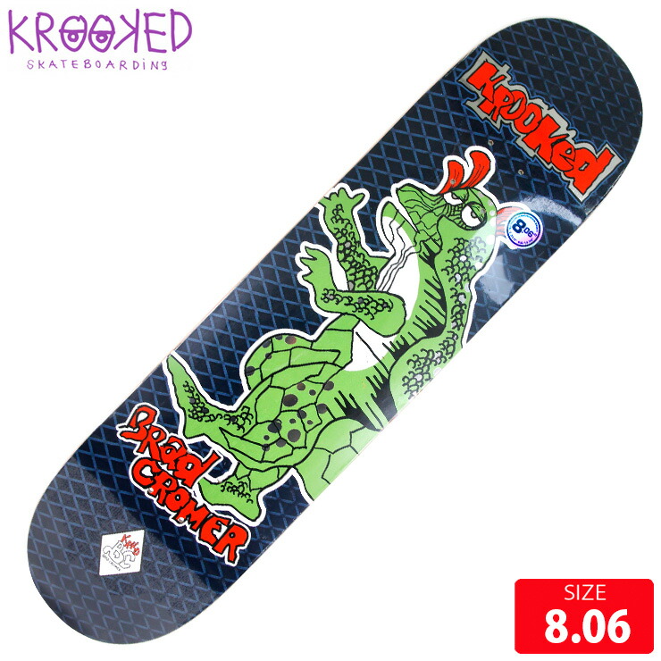 楽天市場】スケボー デッキ クルーキッド KROOKED KNOX BURN BIRD DECK