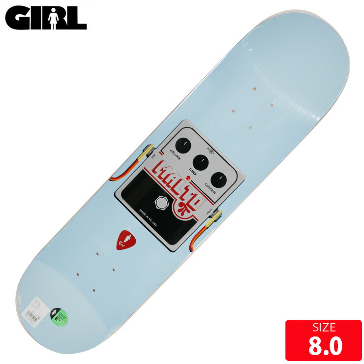 スケボー ガール デッキ GIRL STOMP MALTO DECK SIZE 8.0 スケートボード SK8 SKATEBOARD 26SS