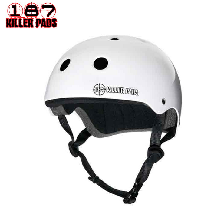 楽天市場】187 KILLER PADS キラー PRO SKATE HELMET SWEAT LINER BLACK MATTE スケボー  ヘルメット プロテクター【クエストン】 : QUESTONS -クエストン-