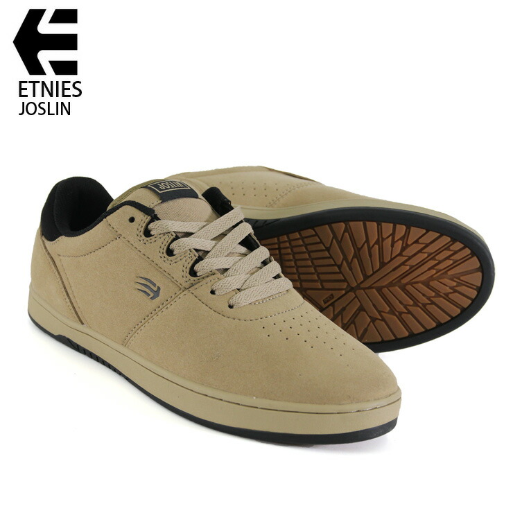 エトニーズ ジョスリン ミシェラン ETNIES JOSLIN MICHELIN TAN/BLK スケボー スニーカー  22SS：QUESTONS -クエストン-