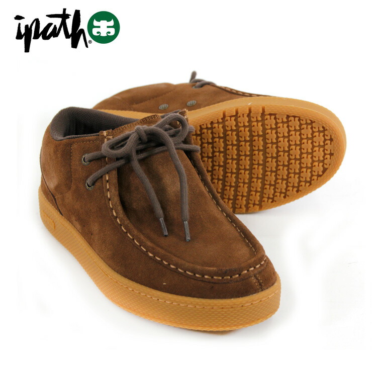 IPATH アイパススニーカー CATS BROWN SUEDE スケートシューズ スケシュー 靴 スケートボード 25SM画像