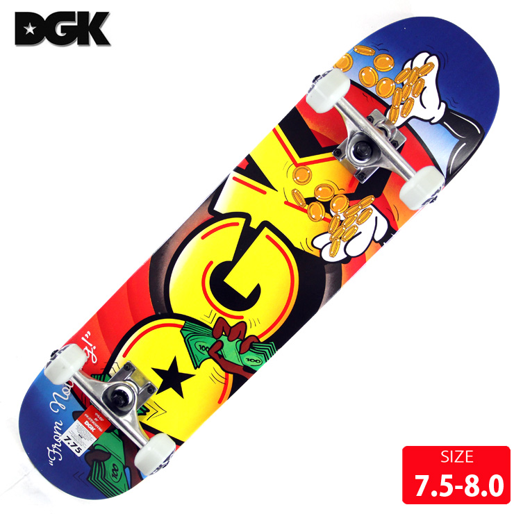 楽天市場】DGK ディージーケー コンプリートデッキ SUGER RUSH 