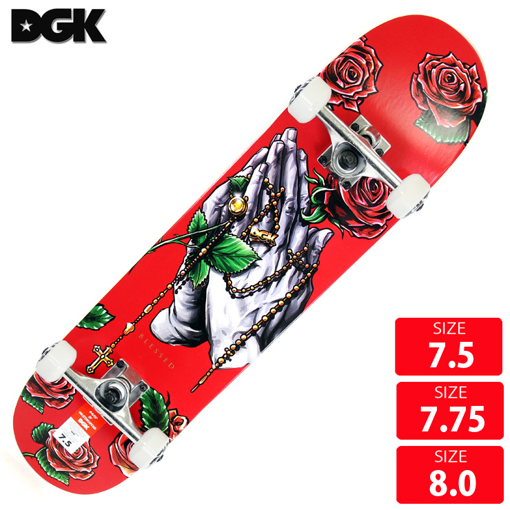 楽天市場】DGK ディージーケー コンプリートデッキ BLESSED DECK SIZE 