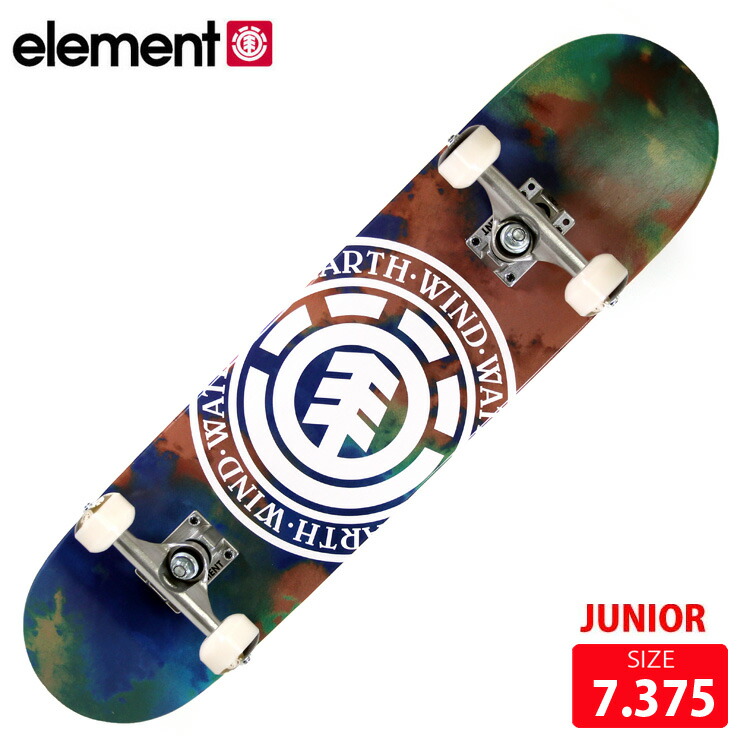 スケボー ジュニア コンプリート エレメント Element Comp Magma Seal Kids Deck 7 375 コンプリ 完成品 スケートボード 在庫限り