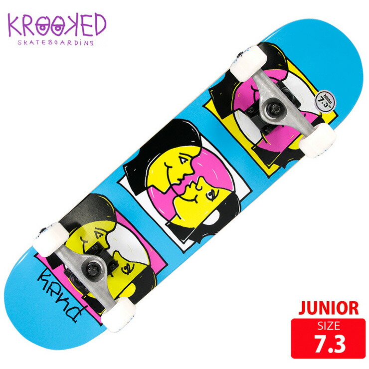 楽天市場】クルキッド キッズ ジュニア スケートボード コンプリート