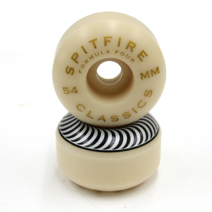 SPITFIRE WHEEL<br> スピットファイヤー<br> ウィール<br> FORMULA FOUR (F4) CONICAL FULL  101D<br> 58mm<br><br> スケートボード スケボー スケートボード