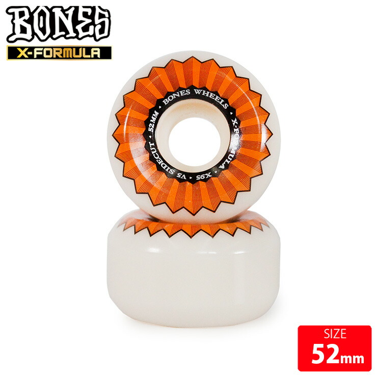 スケートボード BONES P-ROD X 54mm 95A V5 BONES WHEELS X-FORMULA P-ROD V5 SIDECUT 95A PRO 54mm スケート