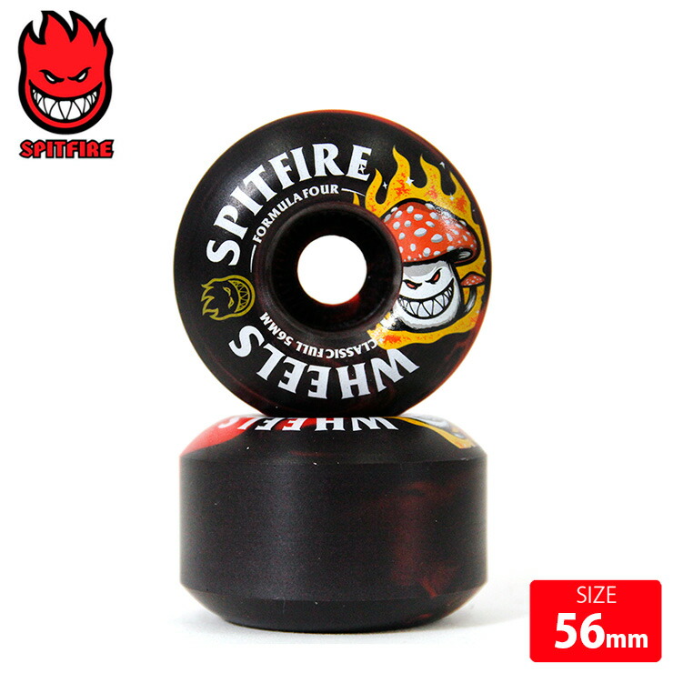 スケートボード Spitfire Wheels Max Palmer 99Duro 55mm Spitfire Palmer Burn Squad Formula Four Conical 55mm 99a White