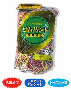 輪ゴム ＃16 MIX色 500ｇ&times;40袋(１カートン20ｋｇ)｜ナチュラルショップ ライサ 33,748円
