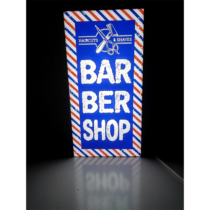 BARBER SHOP 理容室◇LED電飾看板Mサイズ◇ twispwa.com