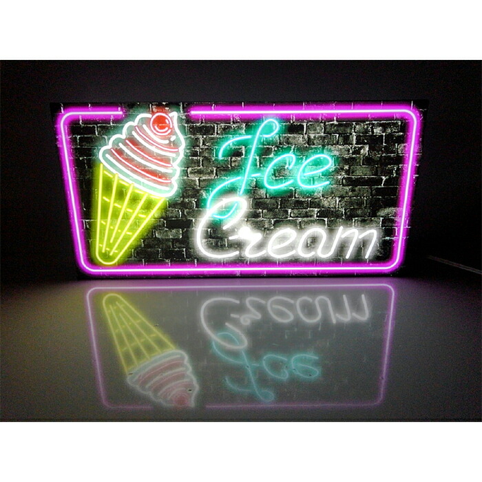 楽天市場】【LEDデザインライト】ICE CREAM アイスクリーム