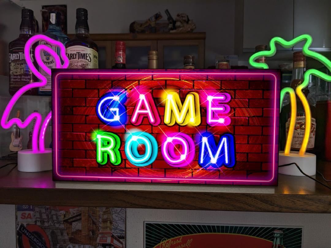 【Lサイズ】アーケードマシーン レトロゲーム 看板 置物 雑貨 ライトBOX Lサイズ】アーケードゲーム ゲームセンター ゲームルーム レトロ