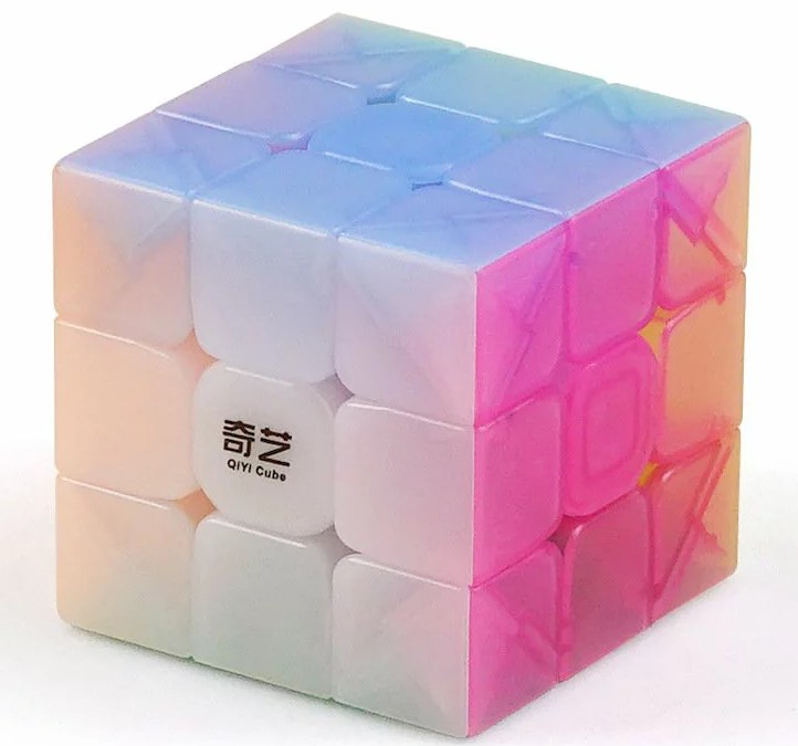 【楽天市場】【正規販売店】 安心の保証付き QiYi Warrior W Jelly Cube Edition 3x3x3 ステッカーレス