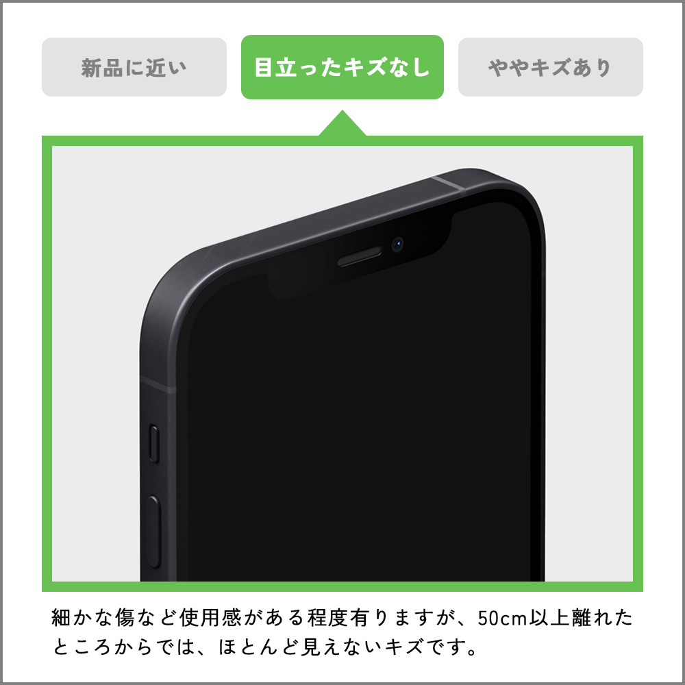 IPhone 12 128GB スマホ -ホワイト 目立ったキズなし バッテリー80