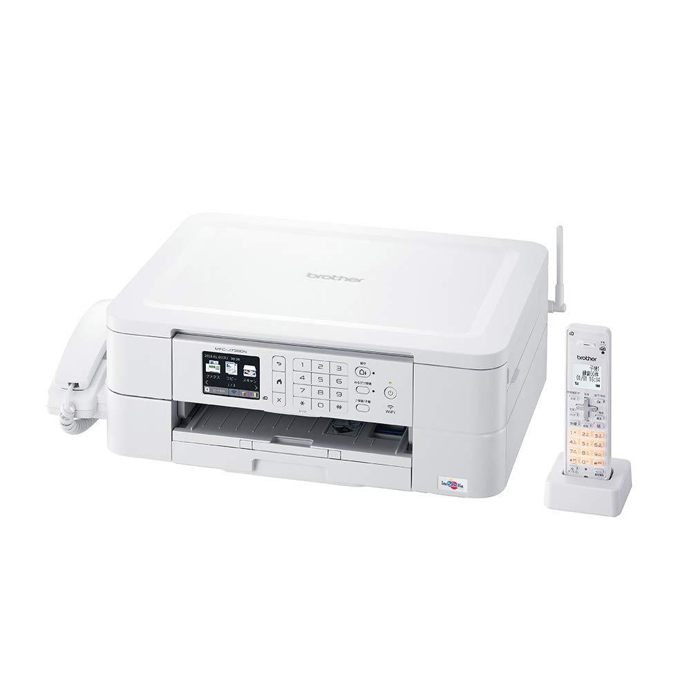 茶飲み友だち 印刷工 A4 インクジェット練りあわせる機 MFC-J738DN FAX 電話 子機1台付き添い人 無線電話ローカルエリアネットワーク