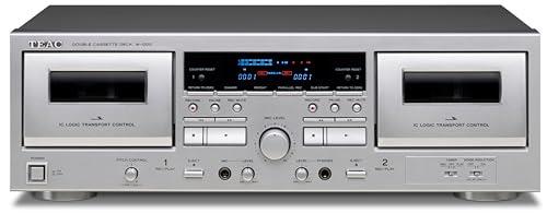 TEAC ダブルカセットデッキ W-1200(S)