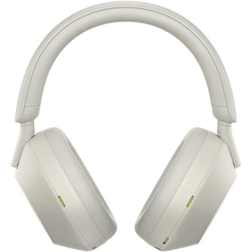 ソニー ワイヤレスノイズキャンセリングステレオヘッドホン WH-1000XM5：【VGP殿堂入り】 / ノイキャン性能向上 / A mazon Al exa搭載 / 通話性能向上 / ソフトフィットレザーによる高い遮音性 / プラチナシルバー / WH1000XM5 SM