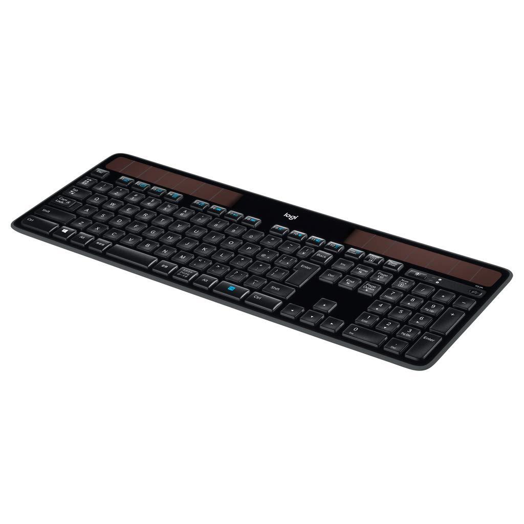 Logicool(ロジクール) ◆無線電話 ソーラー鍵盤 K750R パソコン・周辺機器-マウス・キーボード・入力機器