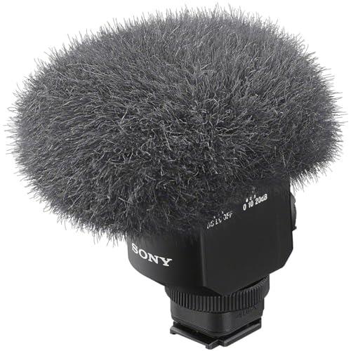 ソニー(SONY) カメラ用マイク ショッ トガンマイクロホン 可変指向性 ウインドスクリーン付属 ECM-M1