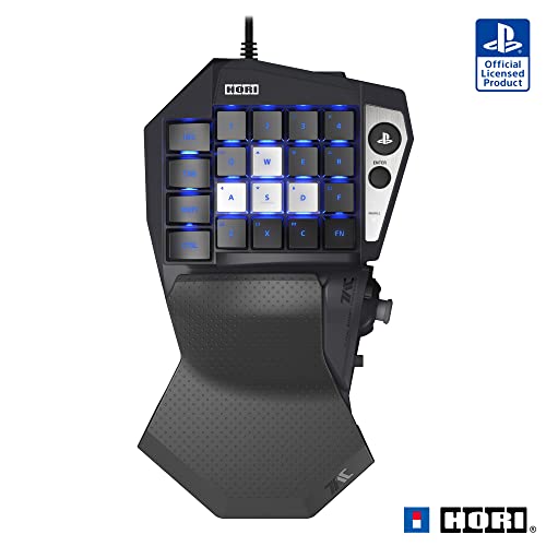ホリ 【SONYライセンス商品】タク ティカルアサルトコマンダー メカニカルキーパッド for PlayStation 5,PlayStation 4,PC【PS5,PS4両対応】 ブラック