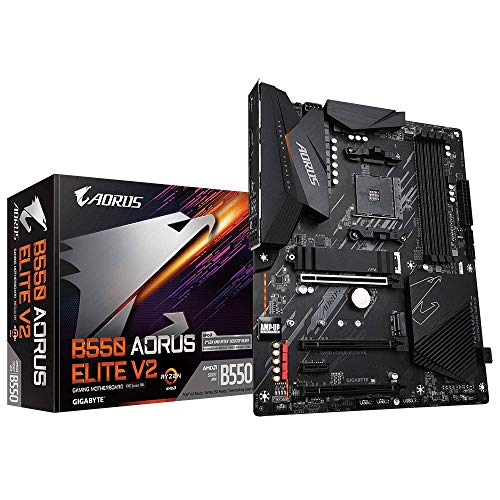 GIGABYTE B550 AORUS ELITE V2 お母さんゲーム盤 ATX [AMD B550手当て仕掛ける積み上げる] MB5128