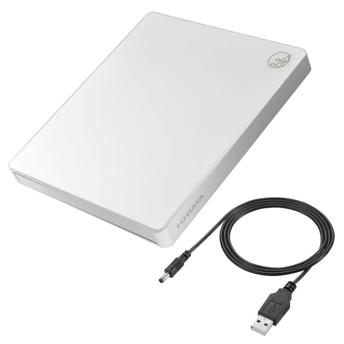 アイ・オー・データ IODATA CDレコ (ホワイト) DVD再生 レコーダー スマホ CD取り込み DVDミレル添付 Wi-Fi接続 【iPhone/iPad/Android/ウォークマン対応】 日本メーカー CD-5WDW