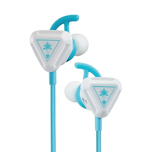 Turtle Beach ゲーミングイヤホン Battle Buds 有線 3.5mm ホワイト/白 ブームマイク インラインマイク スマホ PS5 / PS4 / Xbox/Android/iOS/PC/Switch