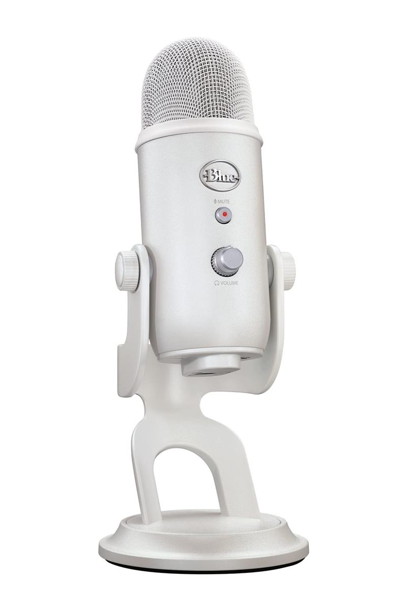 Logicool G Blue Yeti ゲーミングマイク BM400WM USB コンデンサーマイクロホン ゲーミング 実況 ストリーミング 配送 マイクロホン ホワイトミスト 白いこと 白 パソコン Mac なおなお書き5 なおなお書き4 国内置き目品