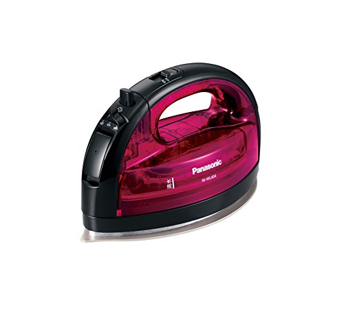 楽天市場】パナソニック コードレススチームWヘッドアイロン ピンク NI