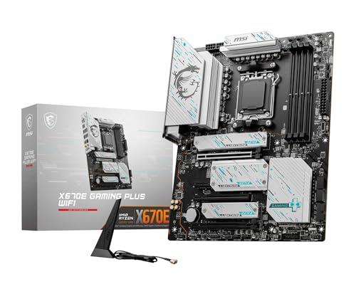 MSI X670E GAMING PLUS WIFI AMD Ryzen 7000/8000続きもの中央処理装置相応う Socket AM5 DDR5 ATX 母ちゃんゲーム盤 MB6466