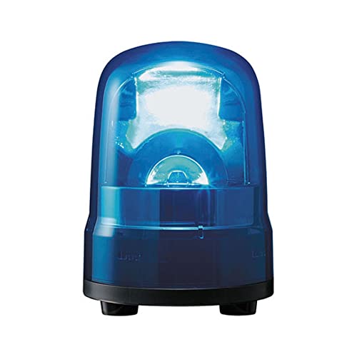 パトライト/PATLITE 回転灯 SKH-M2-B Φ100 AC100V 青色 3点ボルト足取付 AC電源プラグ