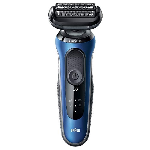 ブラウン メンズシェーバー（ブルー）BRAUN Series6（シリーズ6）【3枚刃】 60-B4000CS