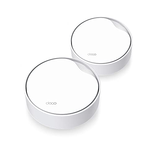 TP-Link Wi-Fi 6 ルータ wifi中継ぎ 商行為 無線電話ローカルエリアネットワークルータ 商用メモリアクセス尖んがり かっこ良い老人ホーム 【2.5Gbps ワイドエリアネットワーク/ローカルエリアネットワーク PoE界面積み上げる】 AX3000 Deco X50-PoE 2社会的単位