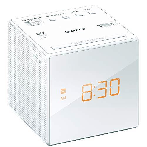 ソニー(SONY) 時辰儀ラジオ受信機 ICF-C1 : FM/AM/広々としたFM相応う おやすみタイマー 白いこと ICF-C1 W