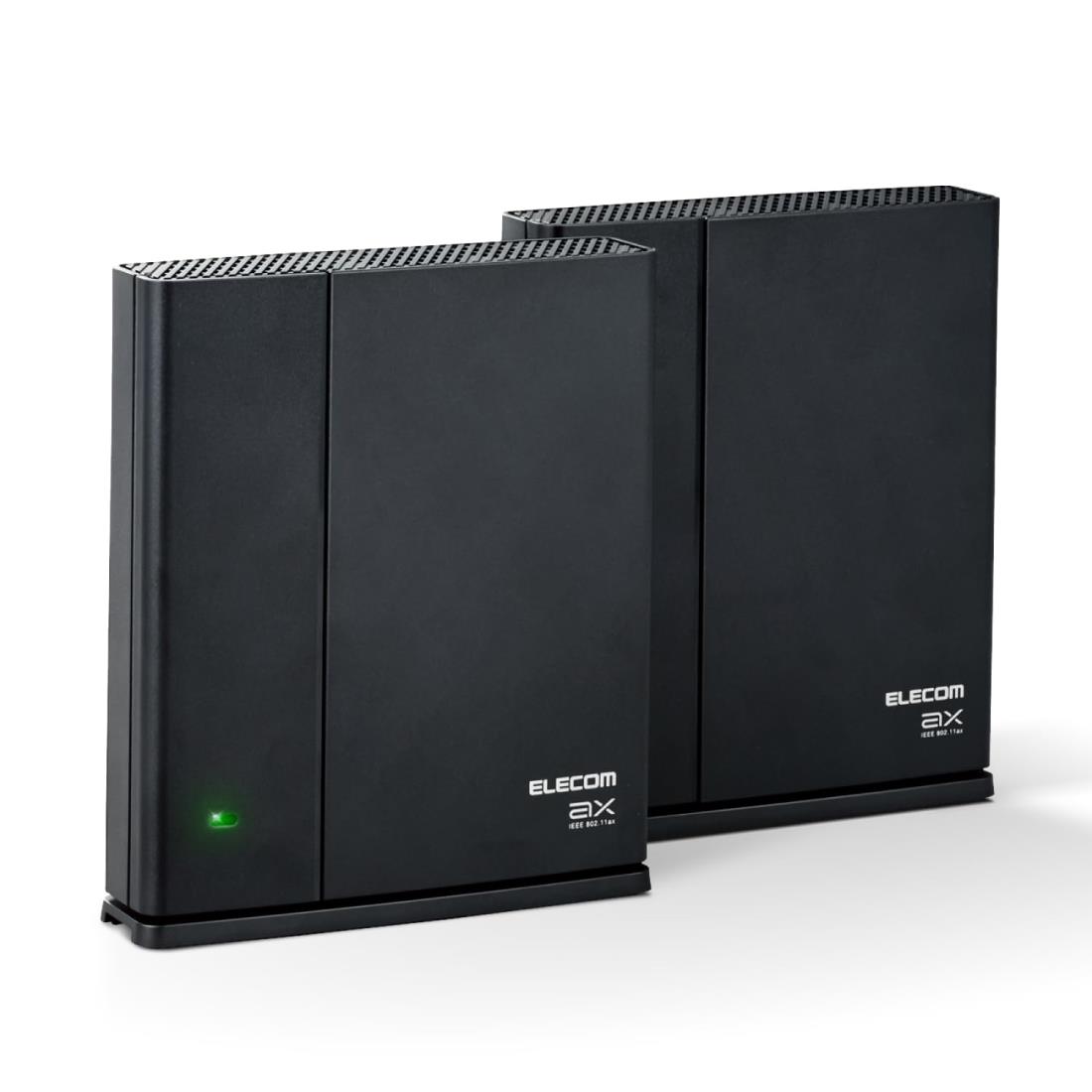 エレコム WiFi 無線LANルーター + 中継器 Wi-Fi6 1201 + 574 Mbps EasyMeshスターターキット WMC-2LX2-B｜セレクトショップ RST