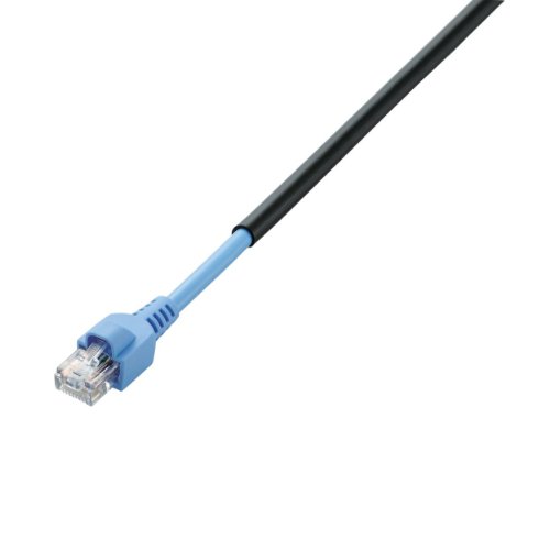エレコム ローカルエリアネットワーク有線テレビ 30m 爪折れ押しとどめる防御すること覆いかぶせる 室外相応う CAT5e 黒いこと LD-VAPFR/BK30
