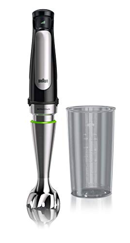 赤銅色 棲み家ホールド(Braun Household) 赤銅色 ハンドブレンダー マルチクイック7 1台2役 [つぶす・混ぜる] 2020年青写真 アクティブブレードテクノロジー積み上げる 離乳食営造 MQ7000X 黒いこと/しろがね色