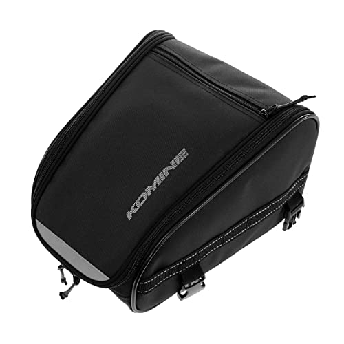 [Komine] バイク用 SA-249 モーターサイクルテールバッグ 9L 09-249 Black