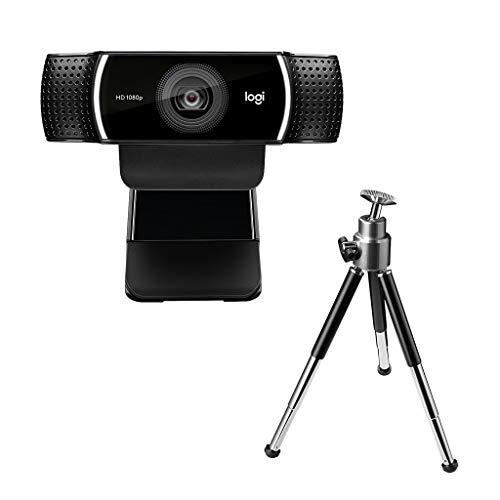 ロジクール Webカメラ C922n フルHD 1080P ストリーミング 撮影用 三脚 スタンド 付き オートフォーカス ステレオ マイク ウェブカメラ ウェブカム PC Mac ノートパソコン Zoom Skype 国内正規品 2年間メーカー保 証