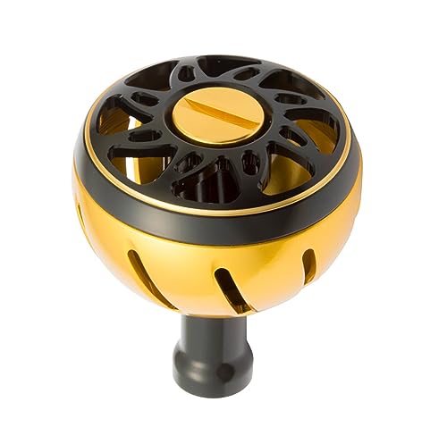 ダイワslpワークス(Daiwa Slp Works) 手持ち部分ノッブ SLPW アルミラウンドノブ M 電動・両軸木管共用 ゴールド 木管