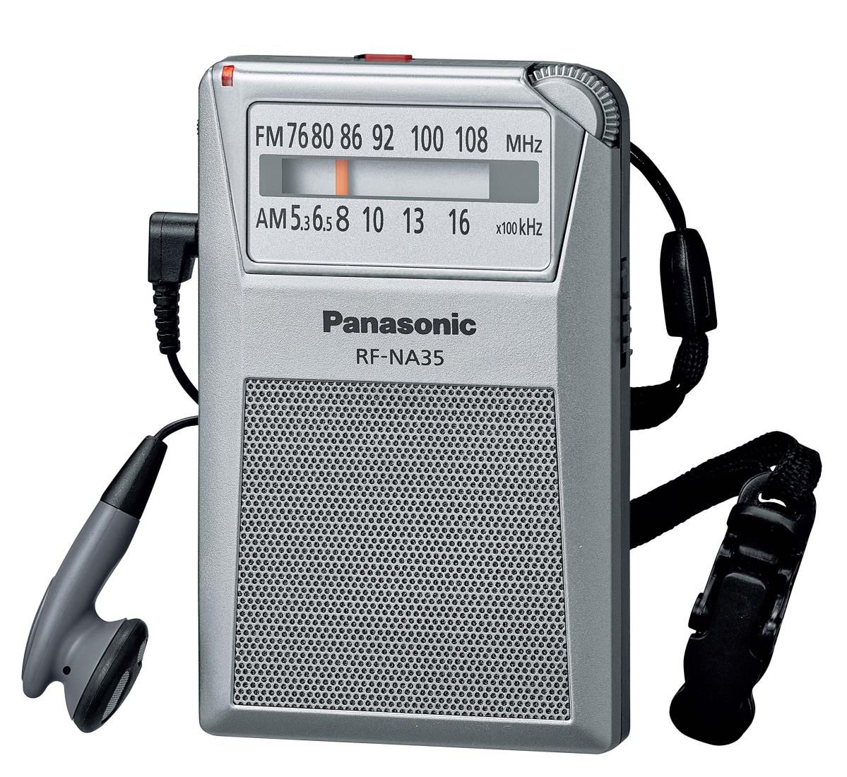 パナソニック FM/AM 2バンドレシーバー RF-NA35-S