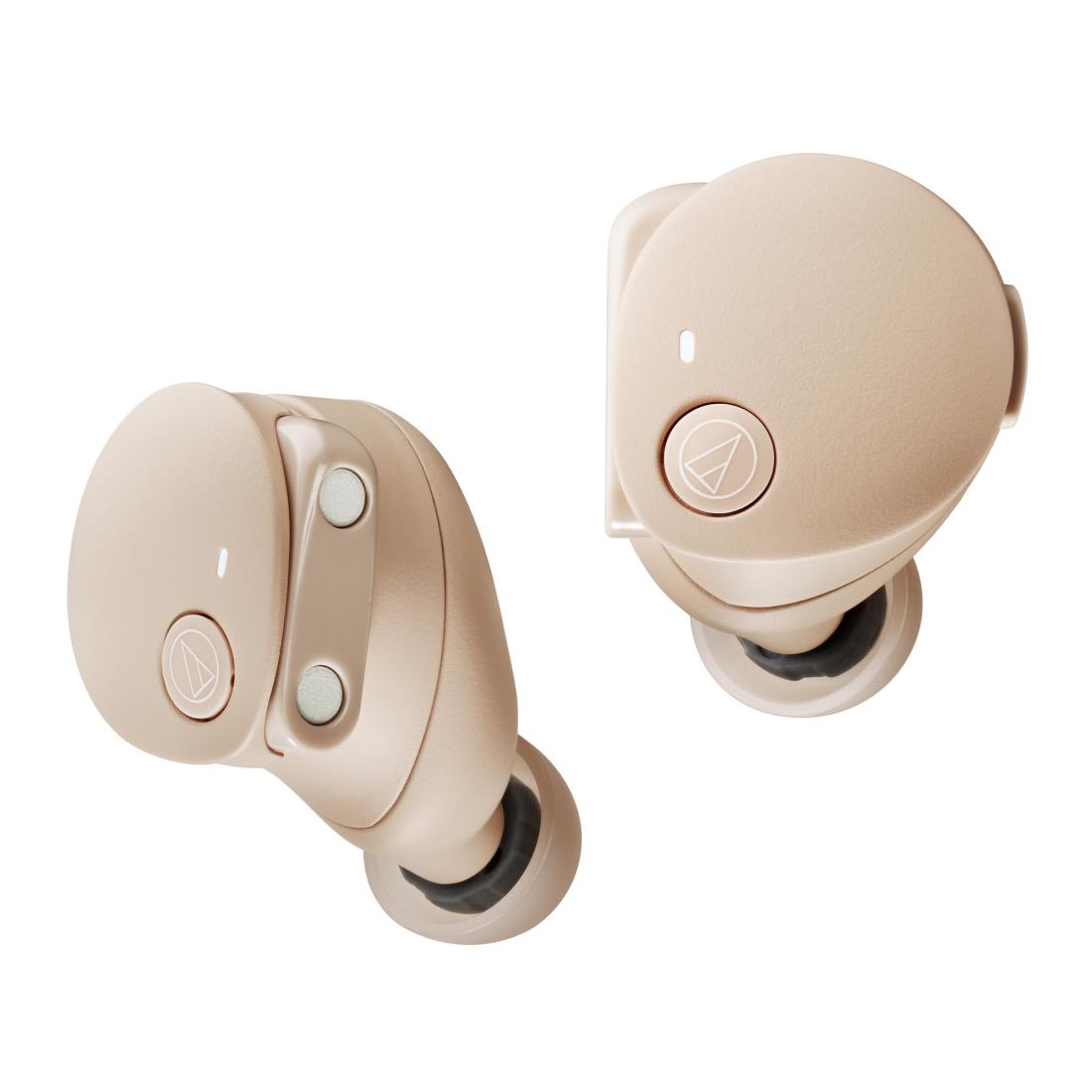 オーディオテクニカ ATH-CKS50TW2 BG(E) ワイヤレスイヤホン Bluetooth 5.3 ノイズキャンセリング 重低音部 LE Audio相応う 一風変わったステッカー付き添い人 マグネティックスイッチ役立つこと 最大限度約65第四次元生まれ変わり IP55 雨合羽防塵 マルチポイント相応う 置き忘れアラート ヒアスルー 低引き延ばす流行り物