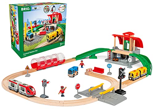 BRIO WORLD(ブリオワールド) セントラルステーションセット 33989 63398900