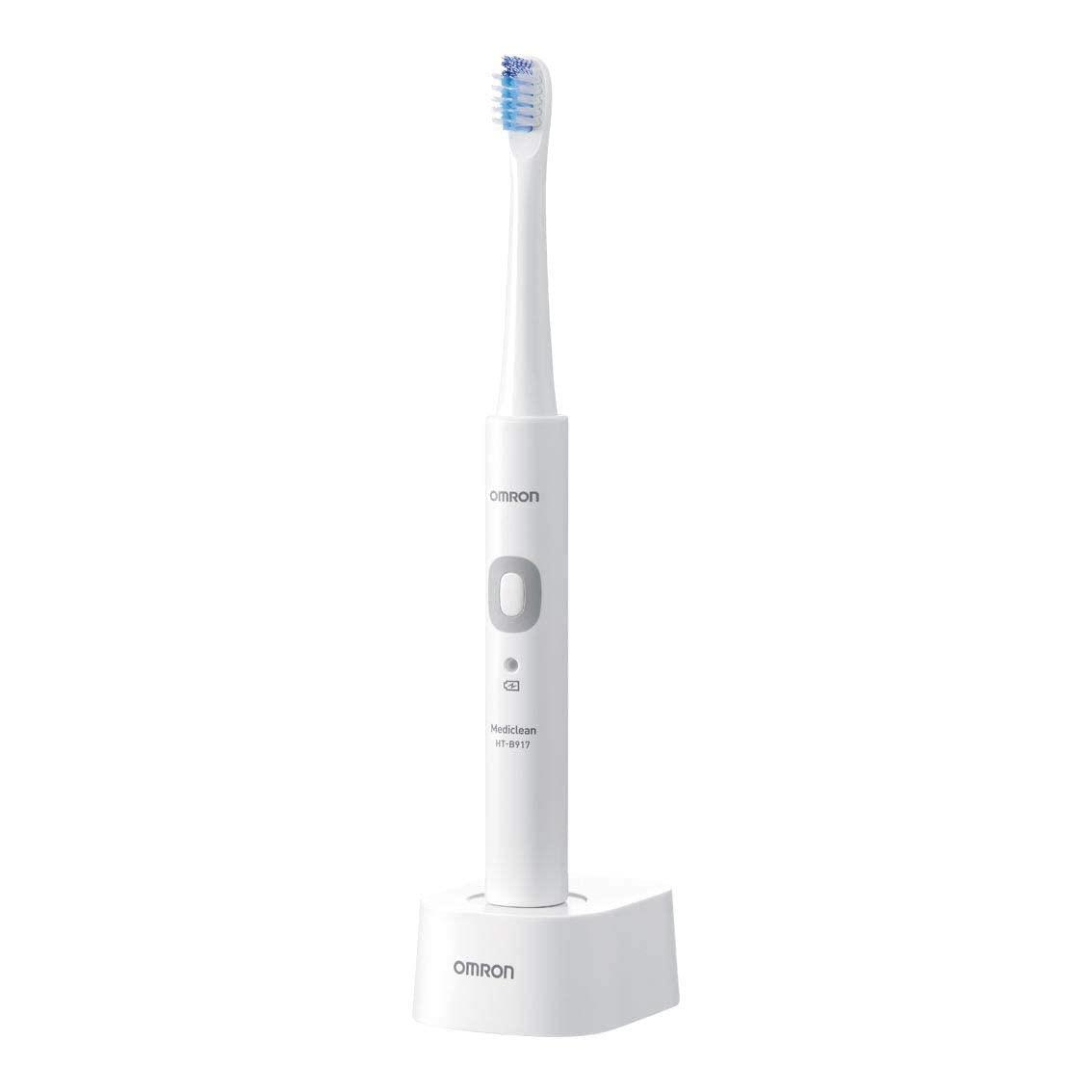 オムロン 音波式電動歯ブラシ HT-B917-W(包装のし可) 4975479417535