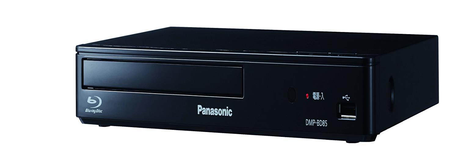 パナソニック ブルーレイディスクプレーヤー DMP-BD85-K