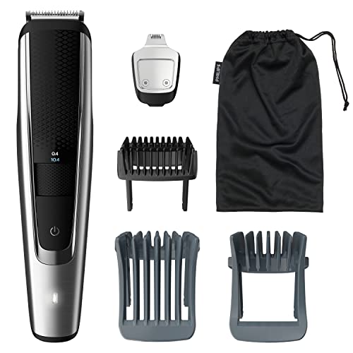 フィリップス ヘアーカッター ヒゲトリマー 5000シリーズ 充電 交流式 【最小0.2mm幅 40段階設定】本体丸洗い可 メタリックシルバー/ブラック BT5511/60 16,057円