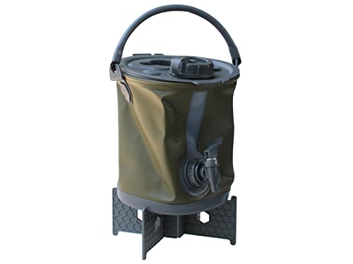 COLAPZ コラプズ Collapsible Water Carrier\u0026Bucket 折り畳み ジャグ キャリアー オリーブドラブ