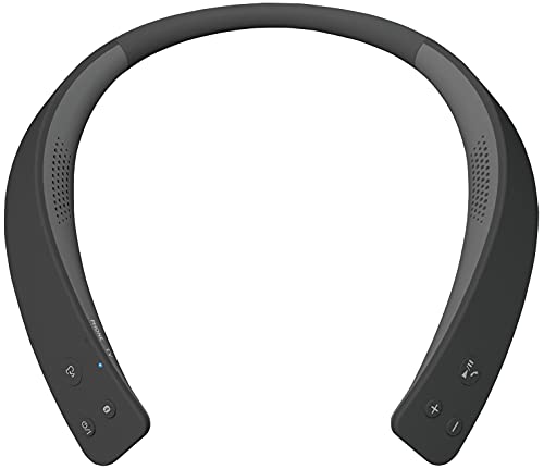 パナソニック ワイヤレスネックスピーカー 首掛けスピーカー Bluetooth マイク搭載 ハンズフリー 約13時間連続再生 SC-WN10-K ブラック｜セレクトショップ RST